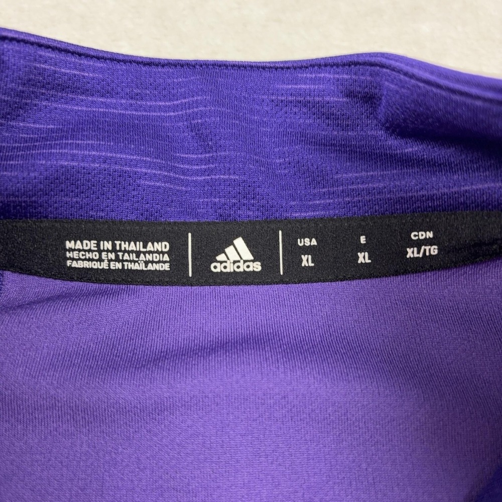 WCU Catamounts Adidas Quarter Zip Shirt Womens XL Purple Collegiate Pullover - Picture 12 of 16